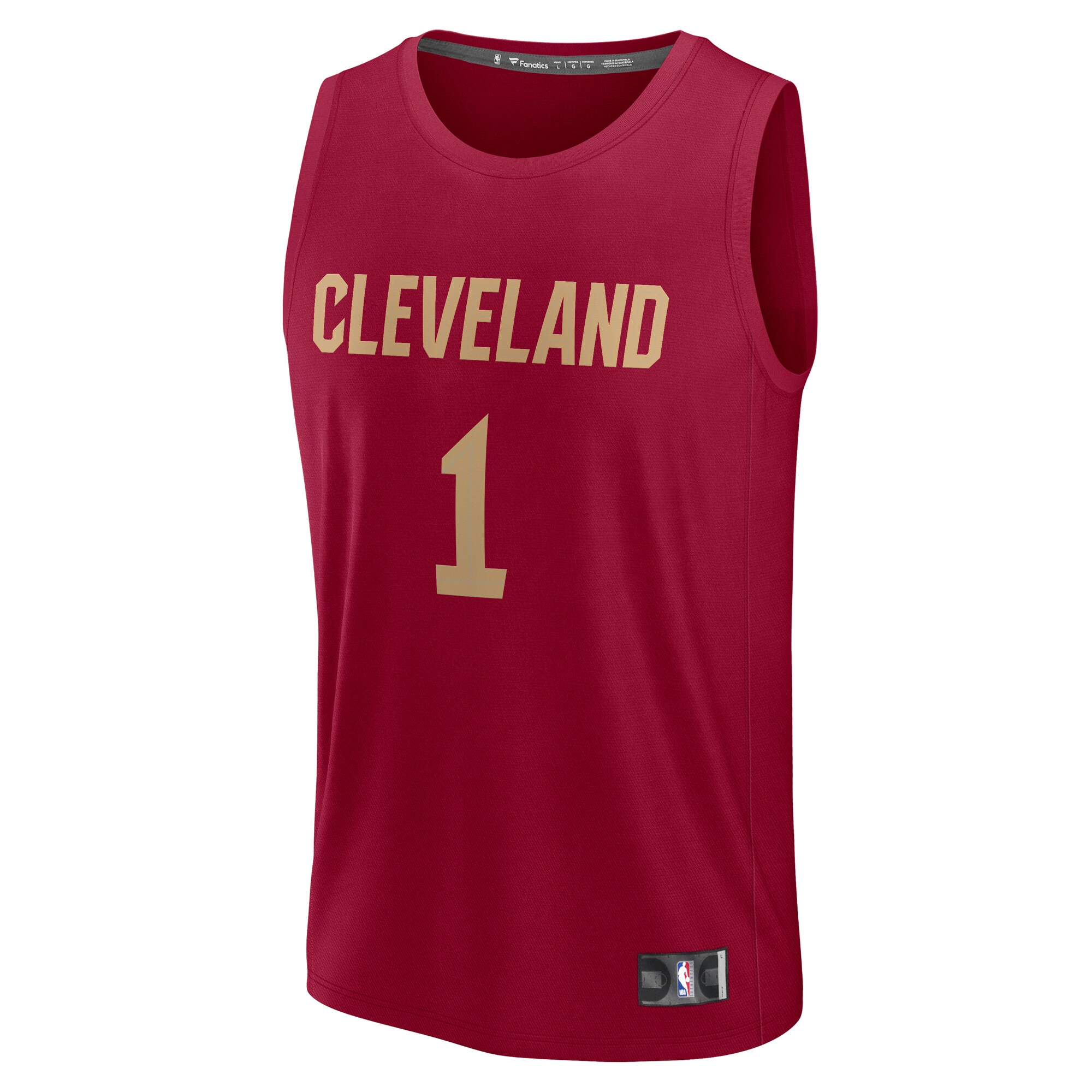 NBA youth cleveland cavaliers max strus fanatics wine fast break player jersey – icon edition Collection - Official Jerseys & Hats | NBA Store