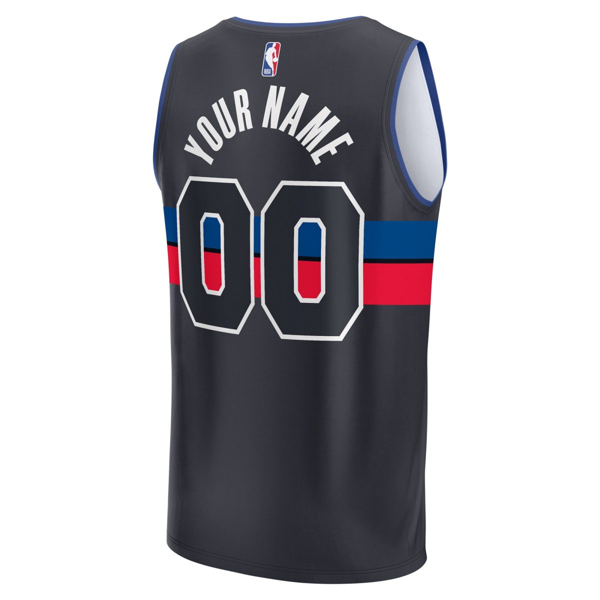 NBA youth detroit pistons fanatics black fast break replica custom jersey – statement edition Collection - Official Jerseys & Hats | NBA Store