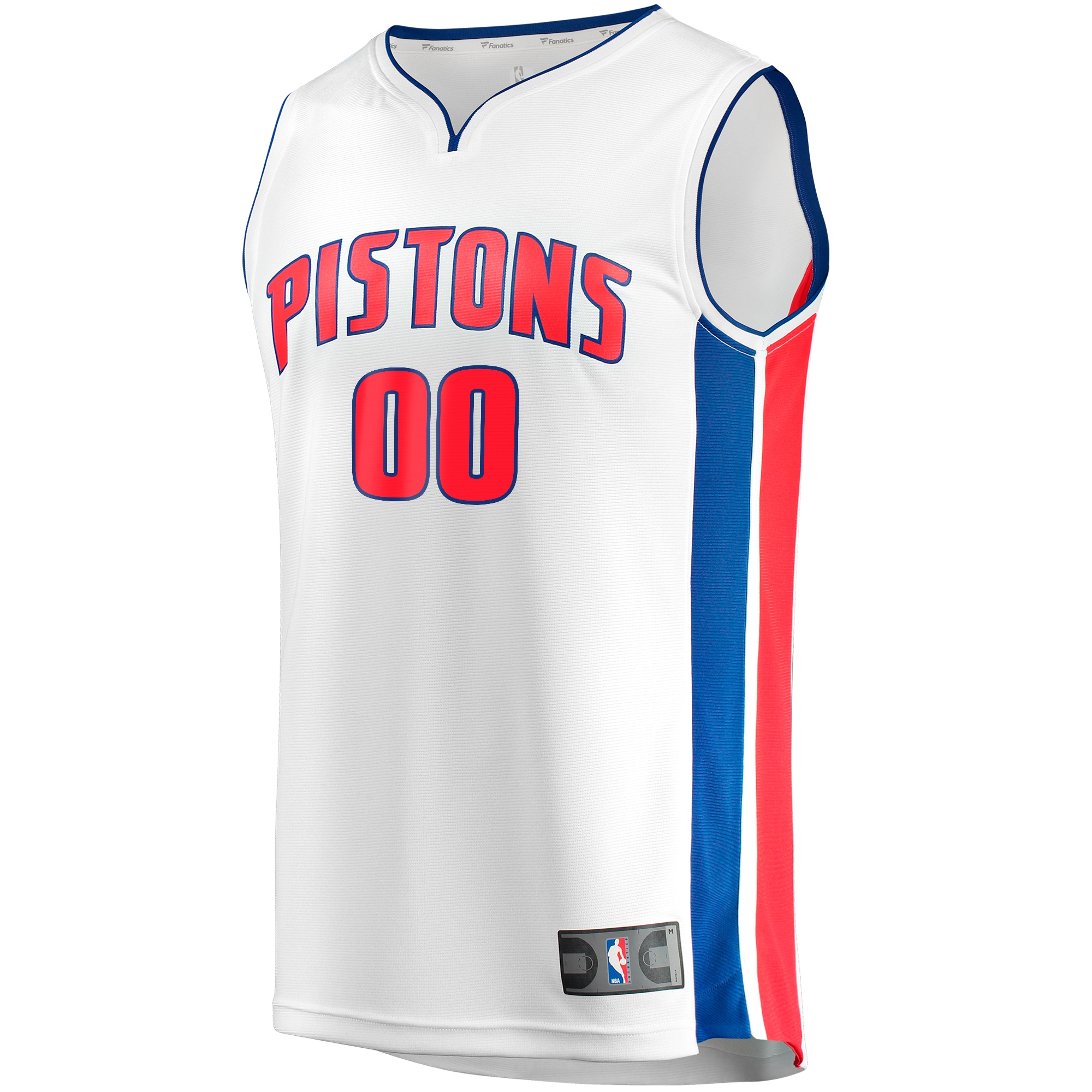 NBA youth detroit pistons fanatics white fast break replica custom jersey – association edition Collection - Official Jerseys & Hats | NBA Store