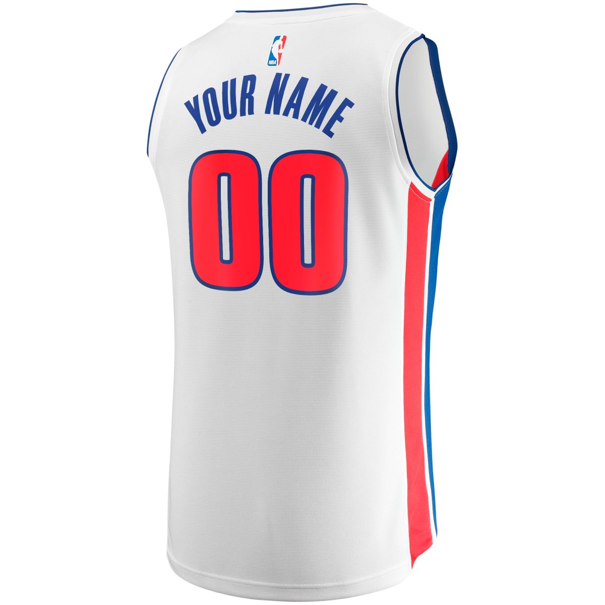 NBA youth detroit pistons fanatics white fast break replica custom jersey – association edition Collection - Official Jerseys & Hats | NBA Store
