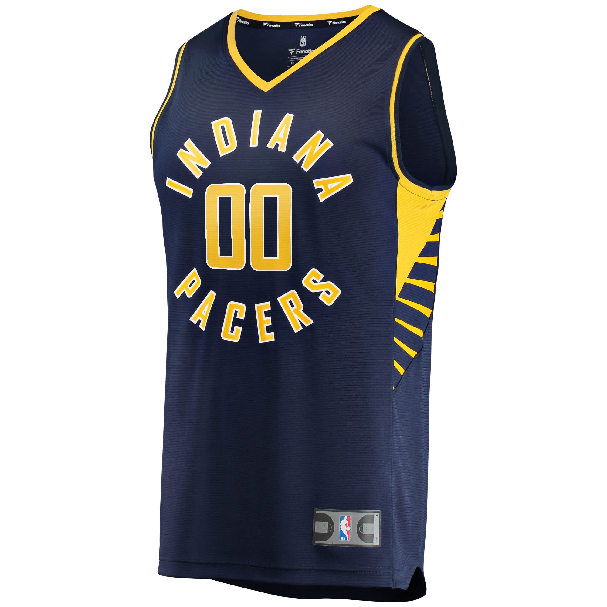 NBA youth indiana pacers fanatics navy fast break custom replica jersey – icon edition Collection - Official Jerseys & Hats | NBA Store