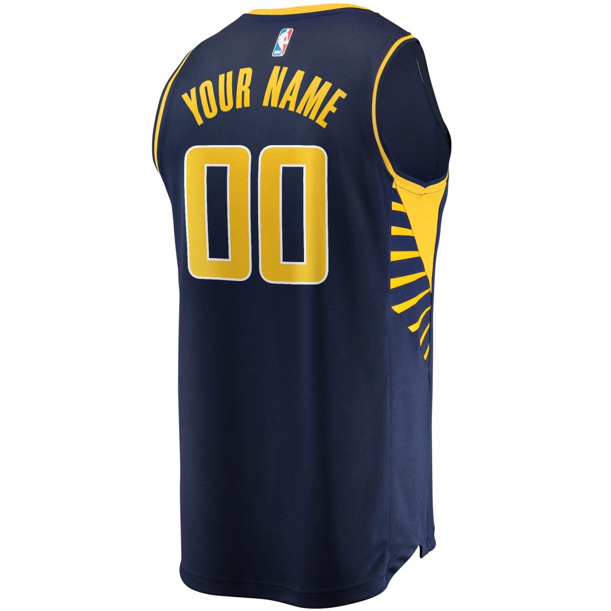 NBA youth indiana pacers fanatics navy fast break custom replica jersey – icon edition Collection - Official Jerseys & Hats | NBA Store