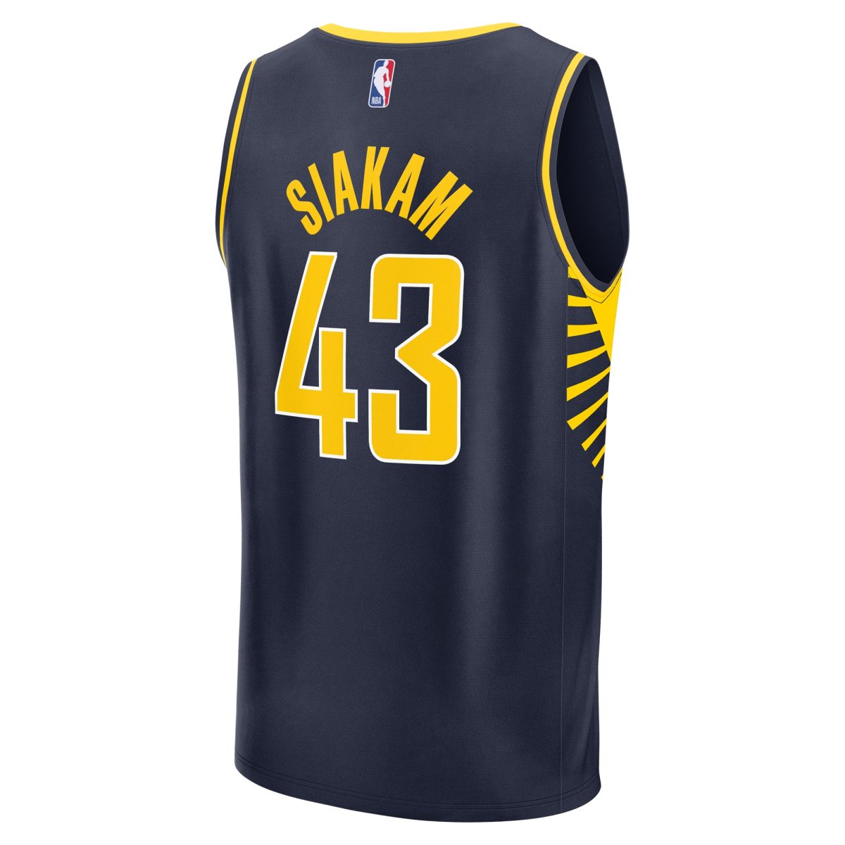 NBA youth indiana pacers pascal siakam fanatics navy fast break player jersey – icon edition Collection - Official Jerseys & Hats | NBA Store