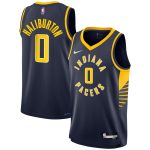 NBA youth indiana pacers tyrese haliburton nike navy swingman jersey – icon edition Collection - Official Jerseys & Hats | NBA Store