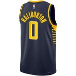 NBA youth indiana pacers tyrese haliburton nike navy swingman jersey – icon edition Collection - Official Jerseys & Hats | NBA Store
