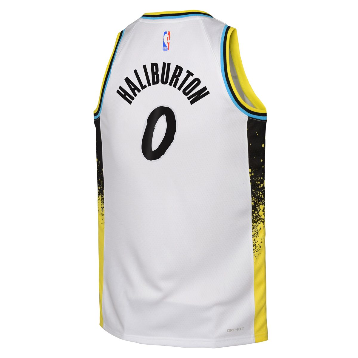 NBA youth indiana pacers tyrese haliburton nike white 202425 swingman player jersey – city edition Collection - Official Jerseys & Hats | NBA Store