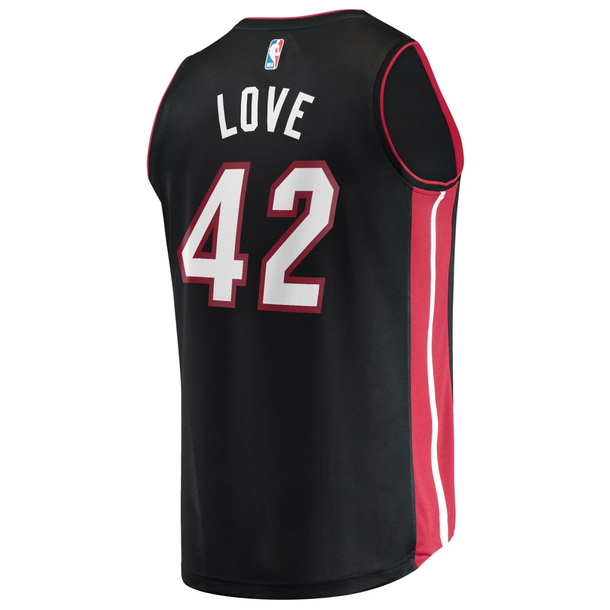 NBA youth miami heat kevin love fanatics black fast break player jersey – icon edition Collection - Official Jerseys & Hats | NBA Store
