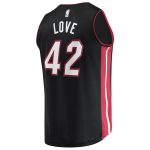 NBA youth miami heat kevin love fanatics black fast break player jersey – icon edition Collection - Official Jerseys & Hats | NBA Store
