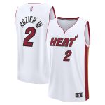 NBA youth miami heat terry rozier fanatics white fast break player jersey – association edition Collection - Official Jerseys & Hats | NBA Store