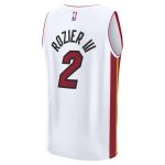 NBA youth miami heat terry rozier fanatics white fast break player jersey – association edition Collection - Official Jerseys & Hats | NBA Store