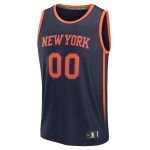 NBA youth new york knicks fanatics navy custom fast break jersey – statement edition Collection - Official Jerseys & Hats | NBA Store