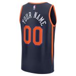 NBA youth new york knicks fanatics navy custom fast break jersey – statement edition Collection - Official Jerseys & Hats | NBA Store