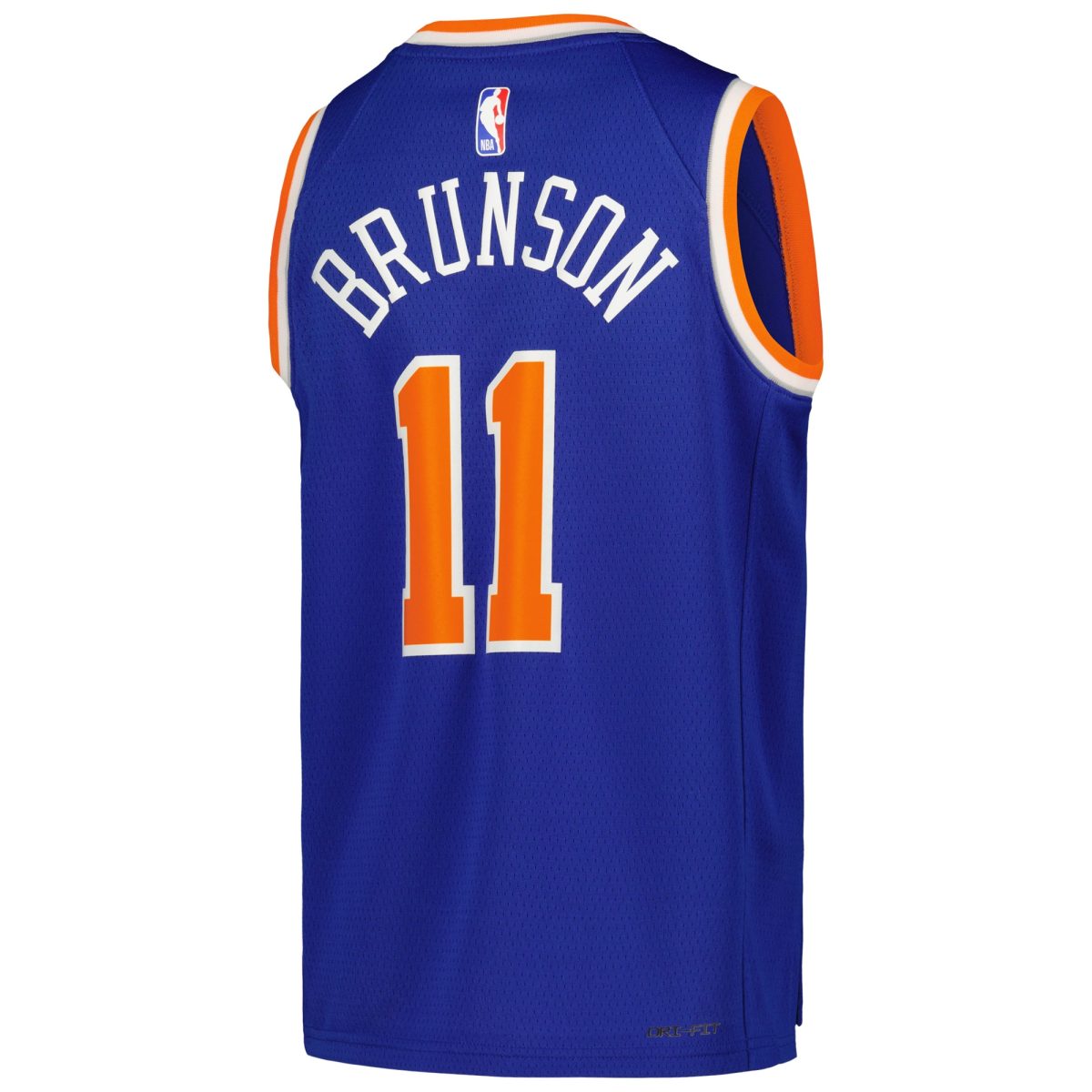 NBA youth new york knicks jalen brunson nike blue swingman jersey – icon edition Collection - Official Jerseys & Hats | NBA Store