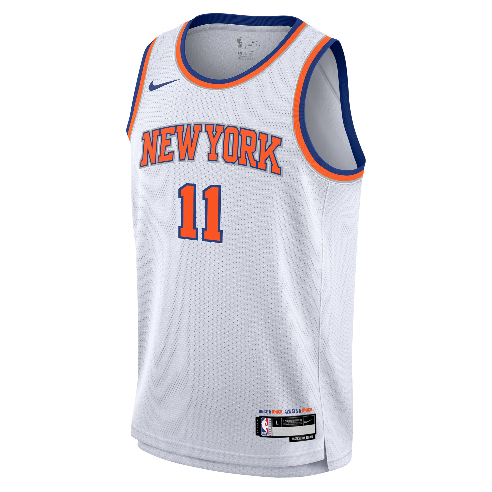NBA youth new york knicks jalen brunson nike white association swingman jersey Collection - Official Jerseys & Hats | NBA Store