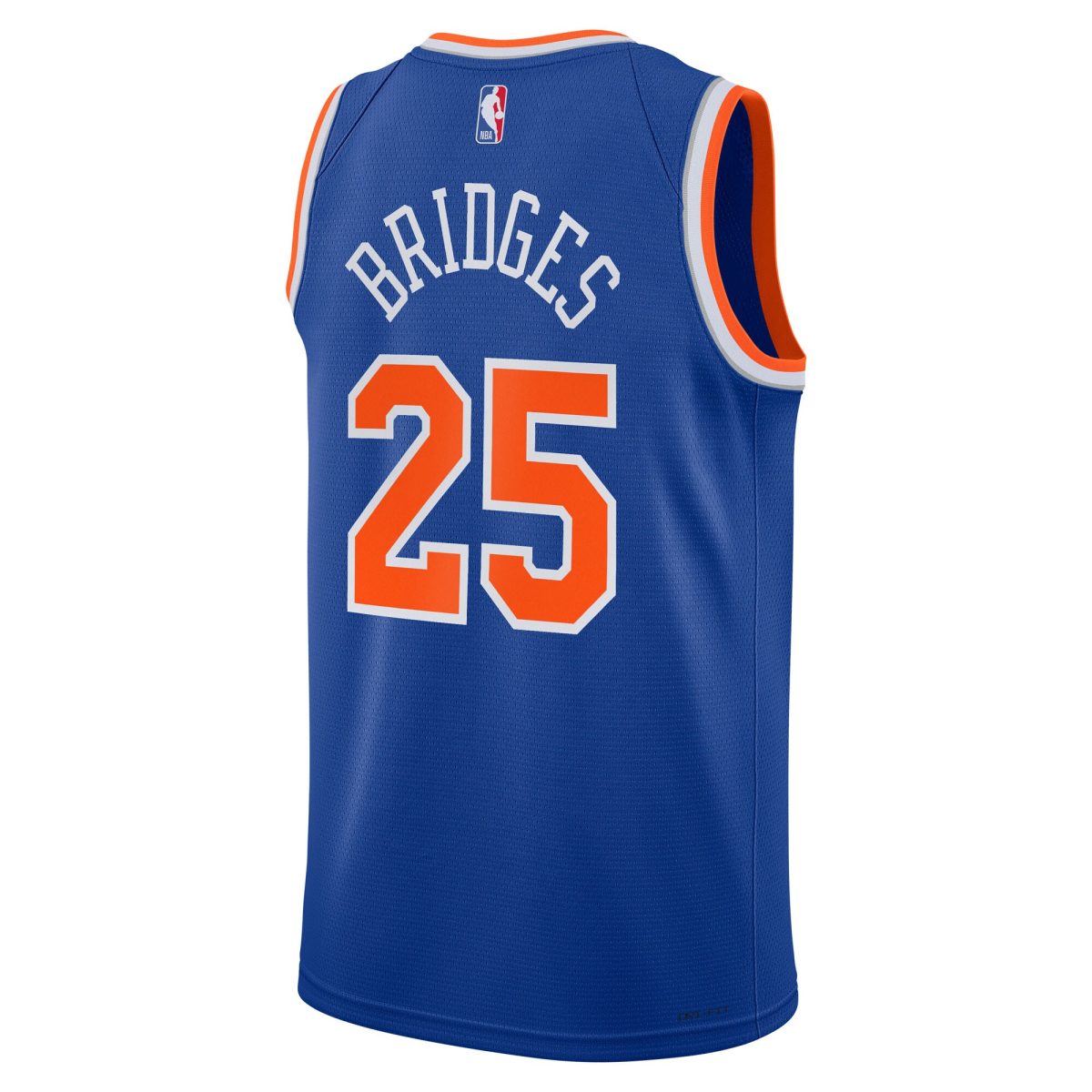 NBA youth new york knicks mikal bridges nike blue swingman jersey – icon edition Collection - Official Jerseys & Hats | NBA Store