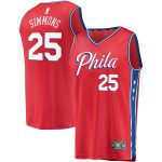 NBA youth philadelphia 76ers ben simmons fanatics red fast break replica player team jersey – statement edition Collection - Official Jerseys & Hats | NBA Store