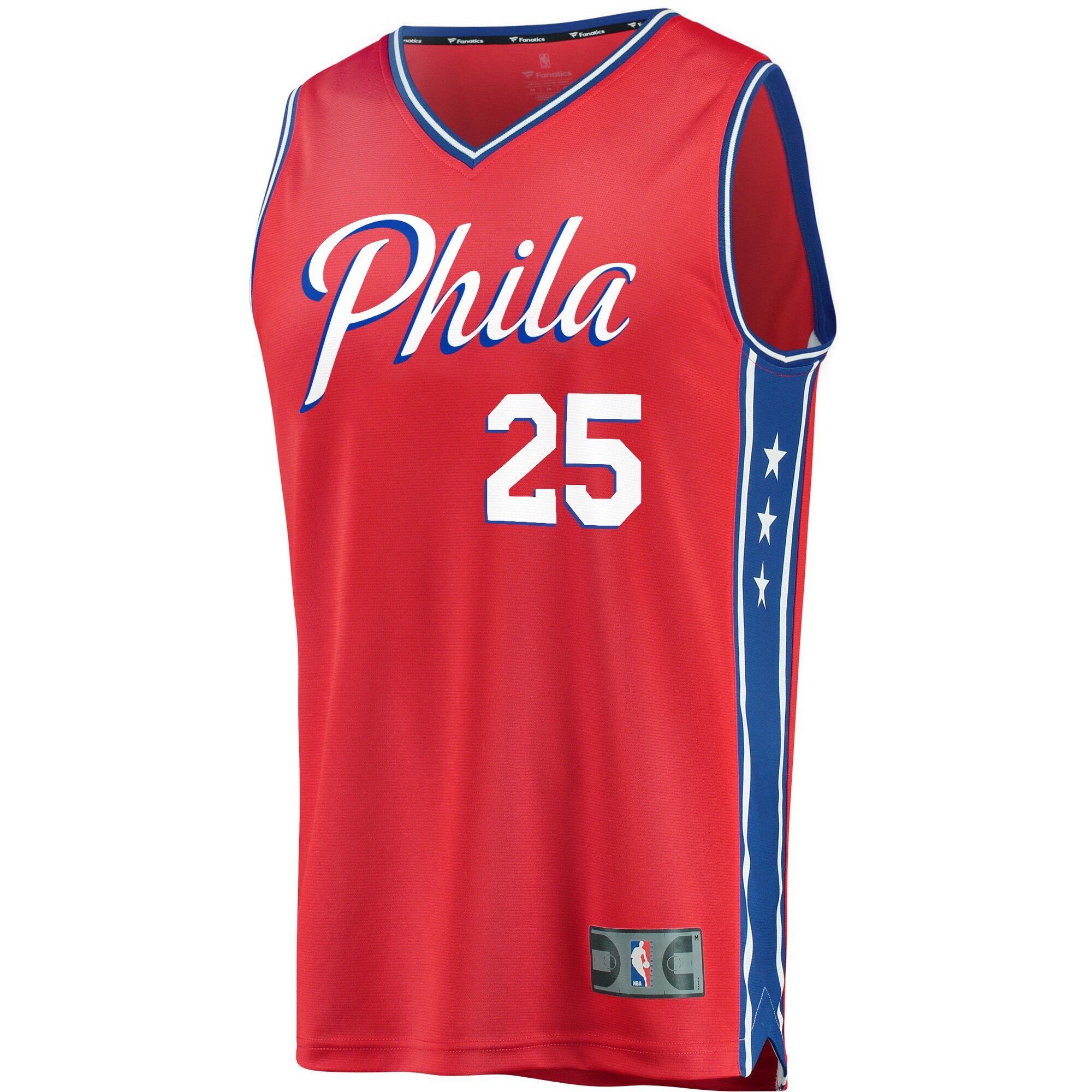 NBA youth philadelphia 76ers ben simmons fanatics red fast break replica player team jersey – statement edition Collection - Official Jerseys & Hats | NBA Store