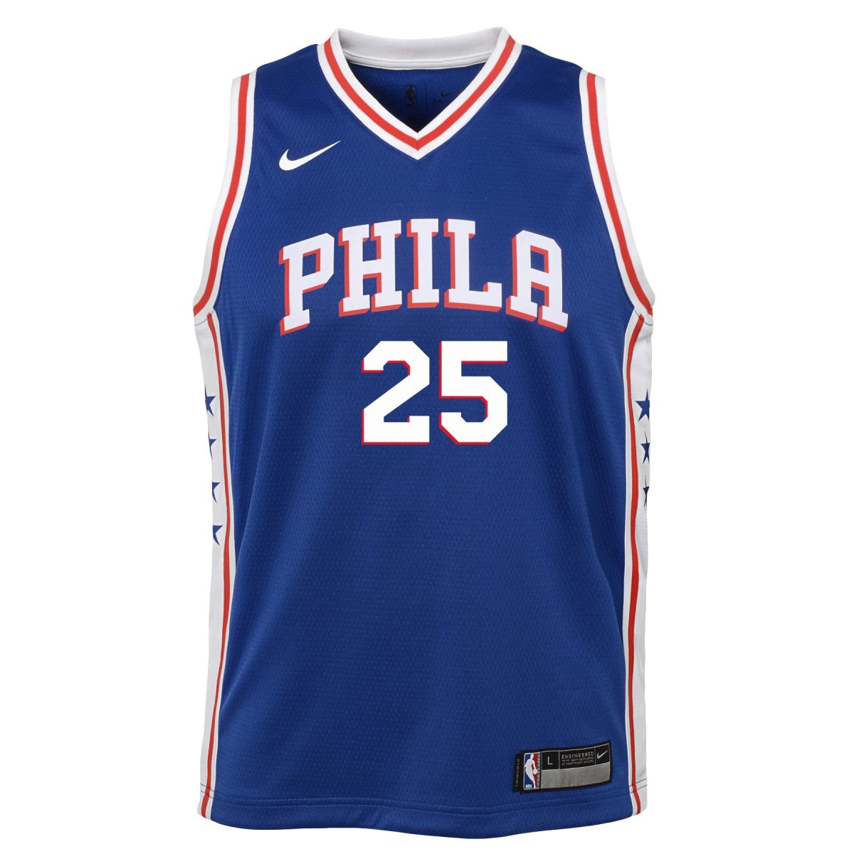 NBA youth philadelphia 76ers ben simmons nike royal swingman jersey – icon edition Collection - Official Jerseys & Hats | NBA Store