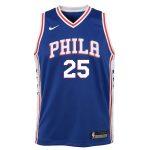 NBA youth philadelphia 76ers ben simmons nike royal swingman jersey – icon edition Collection - Official Jerseys & Hats | NBA Store
