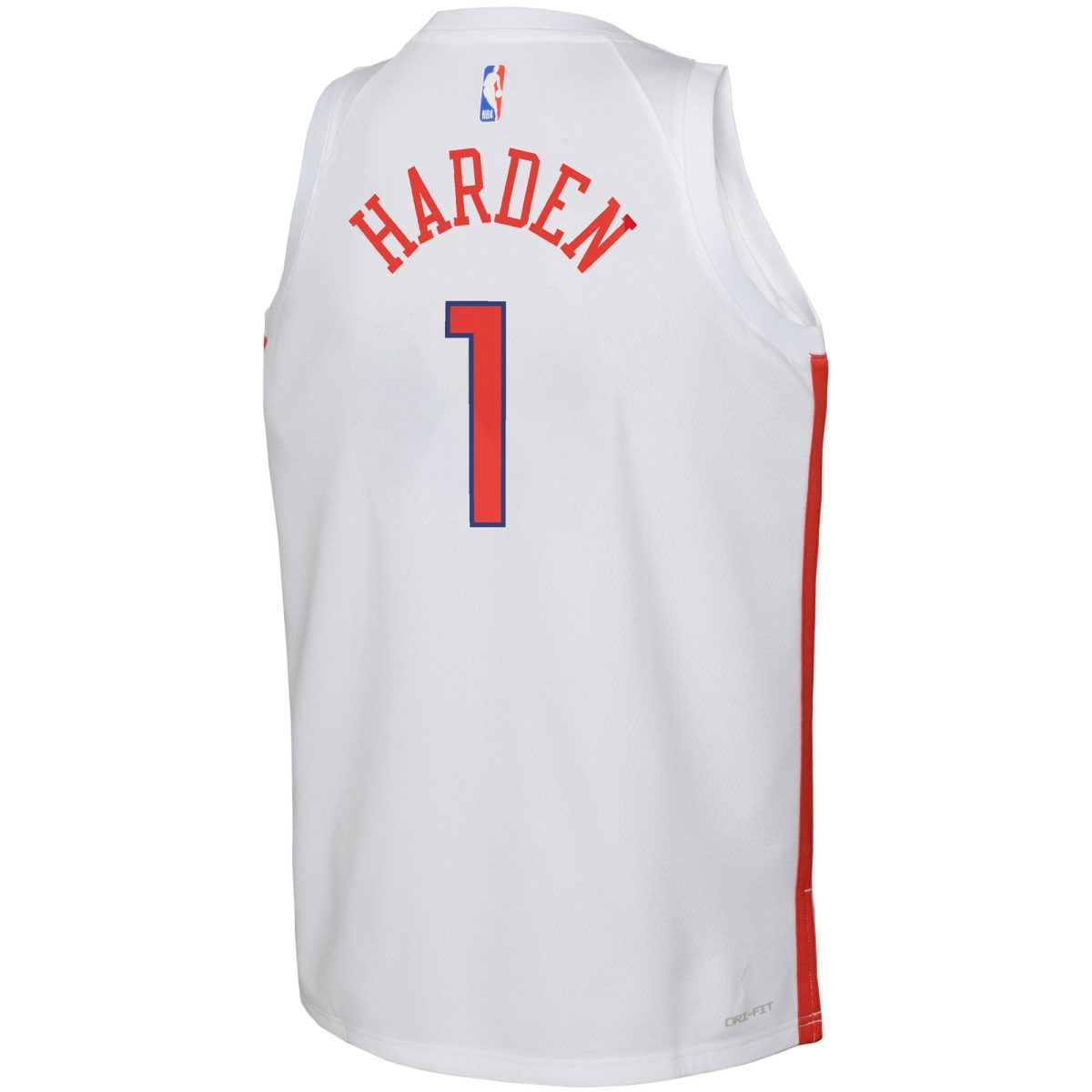 NBA youth philadelphia 76ers james harden nike white 202223 swingman jersey – city edition Collection - Official Jerseys & Hats | NBA Store