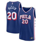 NBA youth philadelphia 76ers jared mccain fanatics royal 2024 nba draft fast break player jersey – icon edition Collection - Official Jerseys & Hats | NBA Store
