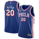 NBA youth philadelphia 76ers jared mccain nike royal swingman jersey – icon edition Collection - Official Jerseys & Hats | NBA Store
