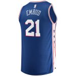 NBA youth philadelphia 76ers joel embiid fanatics royal fast break replica player jersey – icon edition Collection - Official Jerseys & Hats | NBA Store