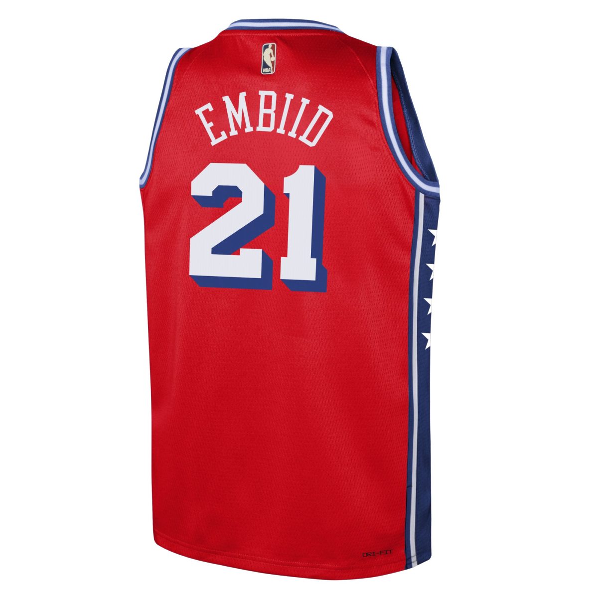 NBA youth philadelphia 76ers joel embiid jordan brand red swingman jersey – statement edition Collection - Official Jerseys & Hats | NBA Store