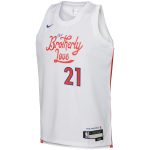 NBA youth philadelphia 76ers joel embiid nike white 202223 swingman jersey – city edition Collection - Official Jerseys & Hats | NBA Store