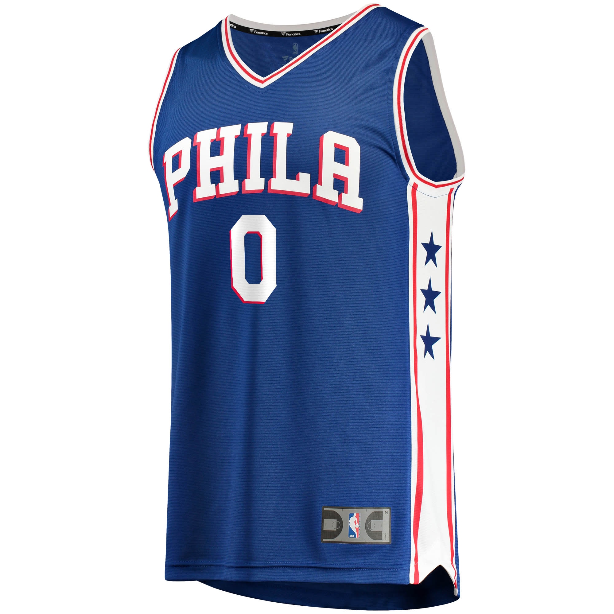 NBA youth philadelphia 76ers tyrese maxey fanatics royal 202021 fast break replica jersey – icon edition Collection - Official Jerseys & Hats | NBA Store
