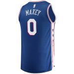 NBA youth philadelphia 76ers tyrese maxey fanatics royal 202021 fast break replica jersey – icon edition Collection - Official Jerseys & Hats | NBA Store