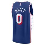 NBA youth philadelphia 76ers tyrese maxey fanatics royal fast break replica player jersey – icon edition Collection - Official Jerseys & Hats | NBA Store