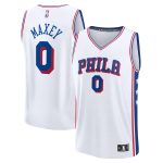NBA youth philadelphia 76ers tyrese maxey fanatics white fast break replica player jersey – association edition Collection - Official Jerseys & Hats | NBA Store