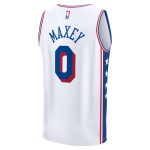 NBA youth philadelphia 76ers tyrese maxey fanatics white fast break replica player jersey – association edition Collection - Official Jerseys & Hats | NBA Store
