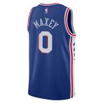 NBA youth philadelphia 76ers tyrese maxey nike royal swingman jersey – icon edition Collection - Official Jerseys & Hats | NBA Store