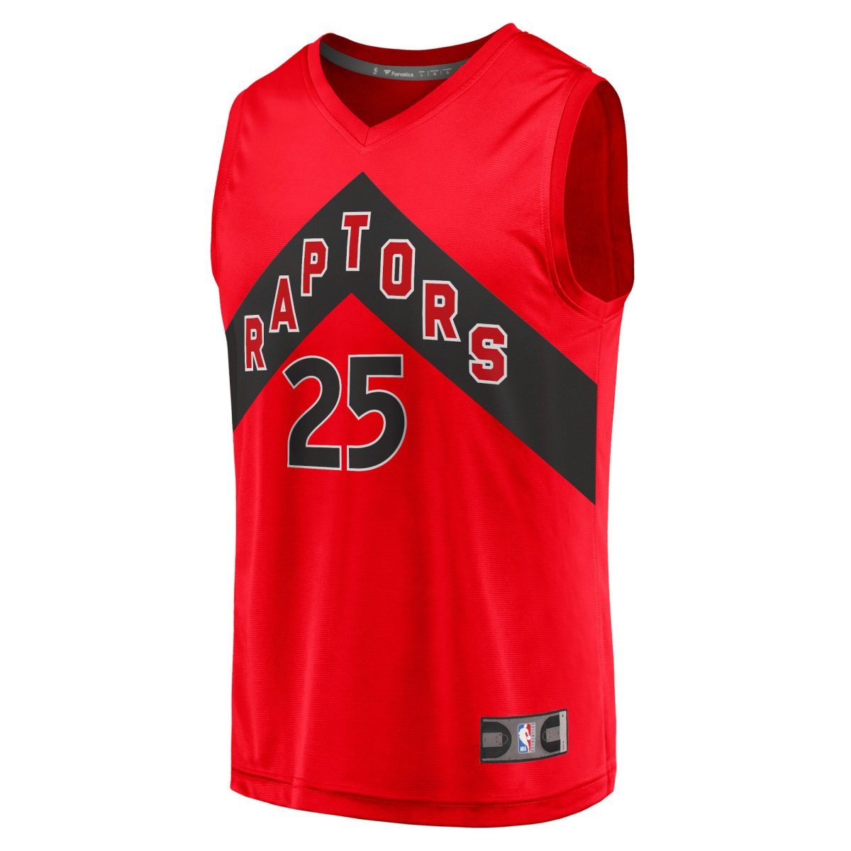 NBA youth toronto raptors chris boucher fanatics red fast break replica jersey – icon edition Collection - Official Jerseys & Hats | NBA Store