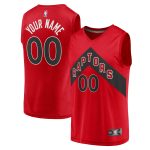 NBA youth toronto raptors fanatics red fast break replica custom jersey – icon edition Collection - Official Jerseys & Hats | NBA Store