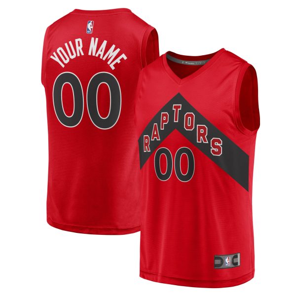 NBA youth toronto raptors fanatics red fast break replica custom jersey – icon edition Collection - Official Jerseys & Hats | NBA Store