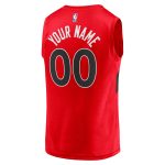 NBA youth toronto raptors fanatics red fast break replica custom jersey – icon edition Collection - Official Jerseys & Hats | NBA Store