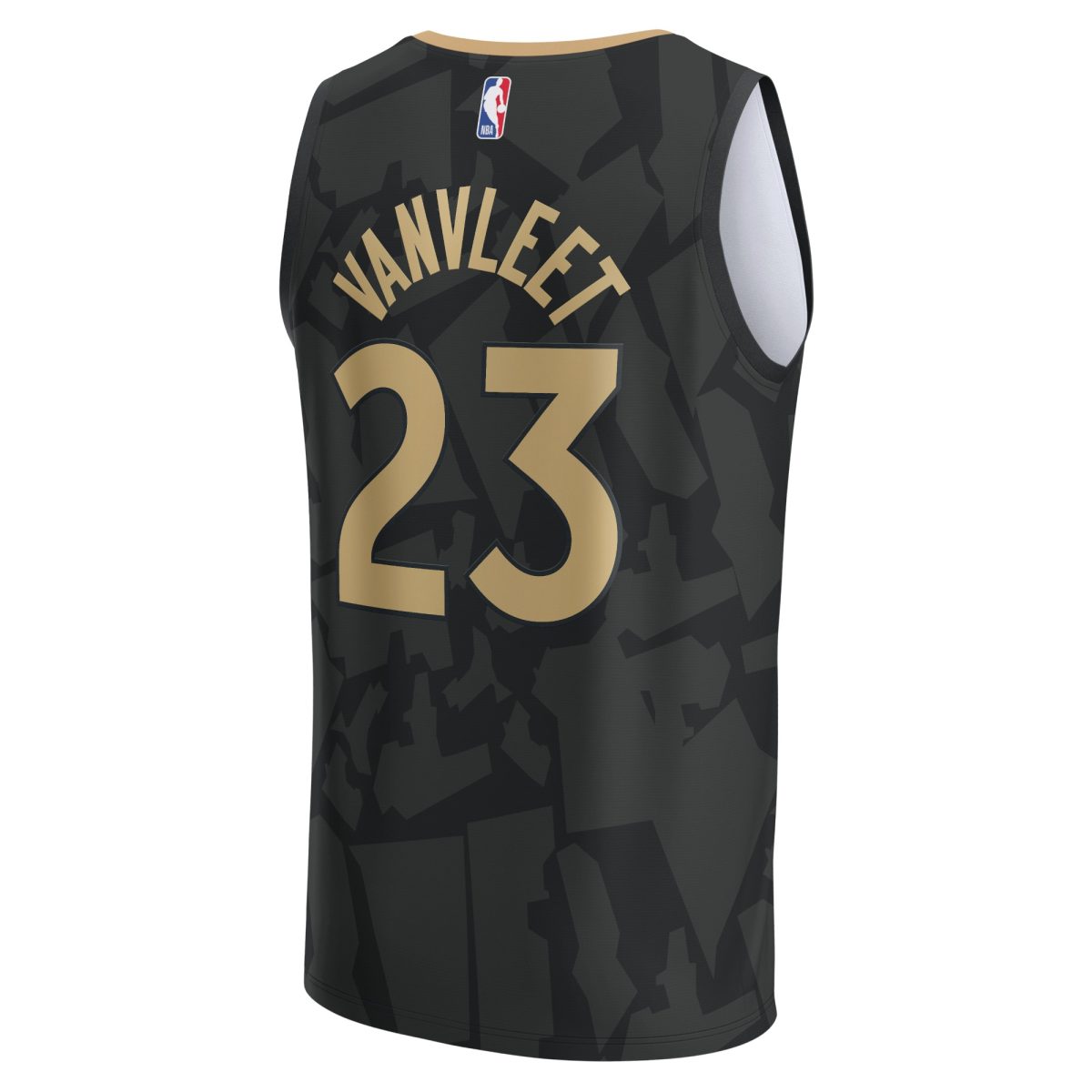 NBA youth toronto raptors fred vanvleet fanatics black fastbreak jersey – city edition Collection - Official Jerseys & Hats | NBA Store