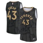 NBA youth toronto raptors pascal siakam fanatics black fastbreak jersey – city edition Collection - Official Jerseys & Hats | NBA Store