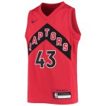 NBA youth toronto raptors pascal siakam nike red swingman jersey – icon edition Collection - Official Jerseys & Hats | NBA Store