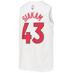 NBA youth toronto raptors pascal siakam nike white swingman jersey – association edition Collection - Official Jerseys & Hats | NBA Store