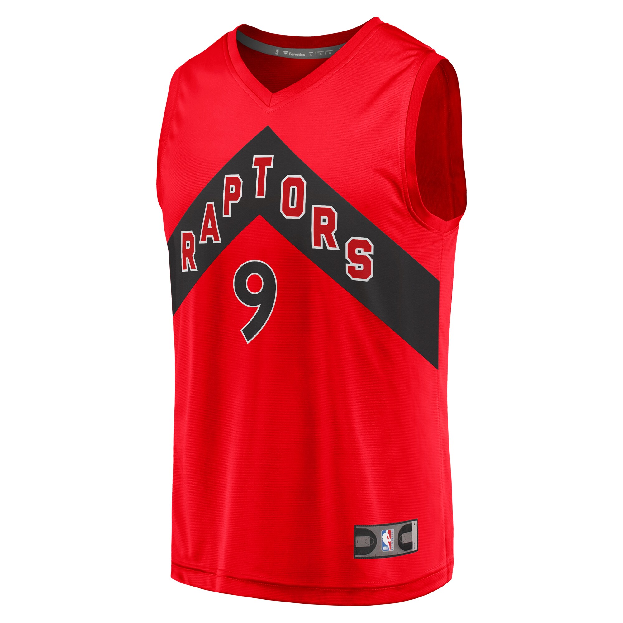 NBA youth toronto raptors rj barrett fanatics red fast break player jersey – icon edition Collection - Official Jerseys & Hats | NBA Store