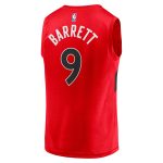 NBA youth toronto raptors rj barrett fanatics red fast break player jersey – icon edition Collection - Official Jerseys & Hats | NBA Store
