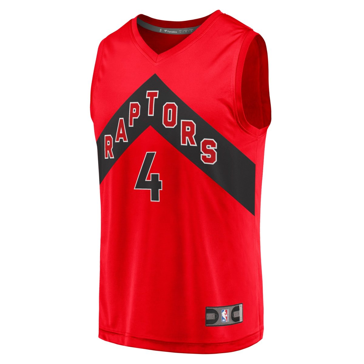 NBA youth toronto raptors scottie barnes fanatics red fast break replica jersey – icon edition Collection - Official Jerseys & Hats | NBA Store