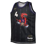 NBA youth toronto raptors scottie barnes nike black 202425 swingman player jersey – city edition Collection - Official Jerseys & Hats | NBA Store