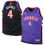 NBA youth toronto raptors scottie barnes nike purple 202425 swingman jersey – classic edition Collection - Official Jerseys & Hats | NBA Store