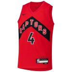 NBA youth toronto raptors scottie barnes nike red swingman jersey – icon edition Collection - Official Jerseys & Hats | NBA Store