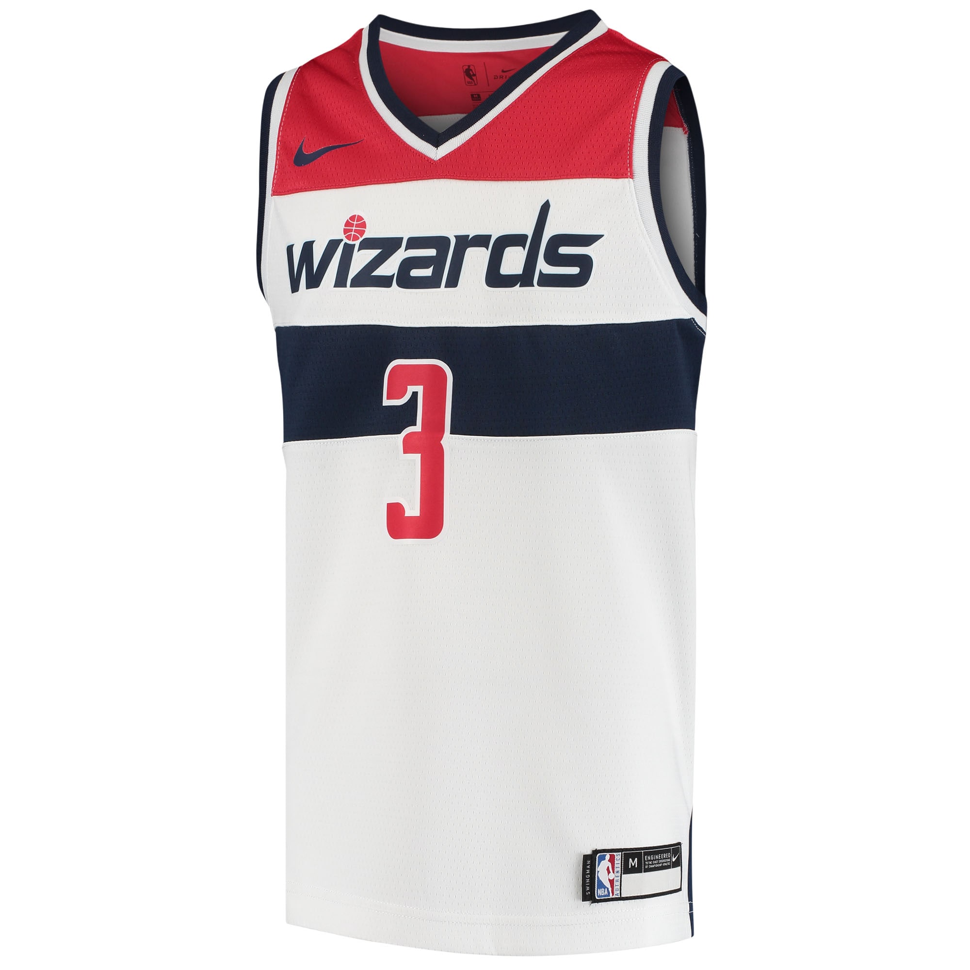 NBA youth washington wizards bradley beal nike white swingman jersey – statement edition Collection - Official Jerseys & Hats | NBA Store